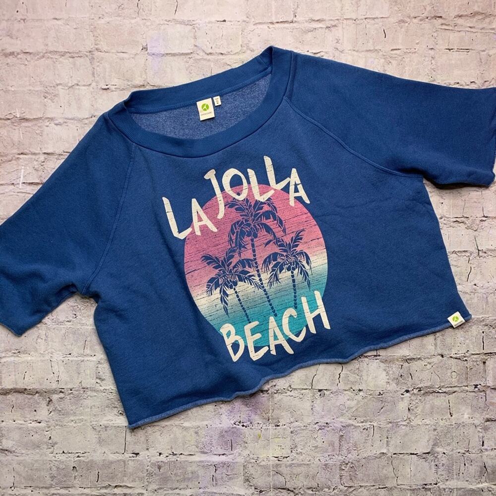 Avocado Cropped Sweatshirt